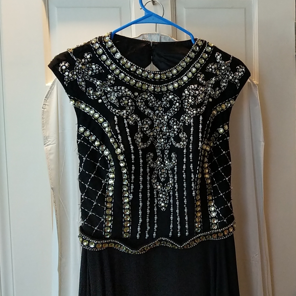 Royal Queen Collection USA beaded dress size 12